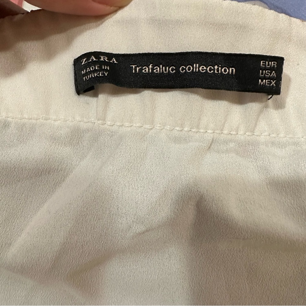 Zara midi skirt, striped rainbow, Medium - Picture 3 of 3